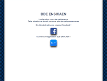 Tablet Screenshot of ecole.ensicaen.fr