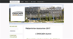 Desktop Screenshot of ensicaen.com